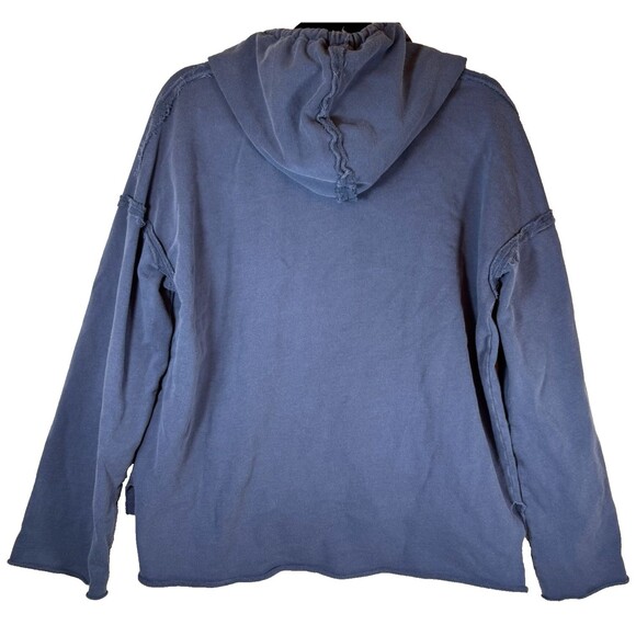 Rip Curl The Search Hoodie Medium Pullover Sweatshirt 100% Cotton Raw Hem - Picture 5 of 10